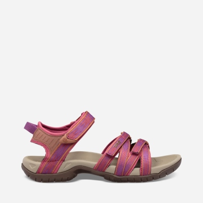 Teva Tirra - Women's Teva Hiking Sandals - Light Khaki / Rose | India (GEVM47921)